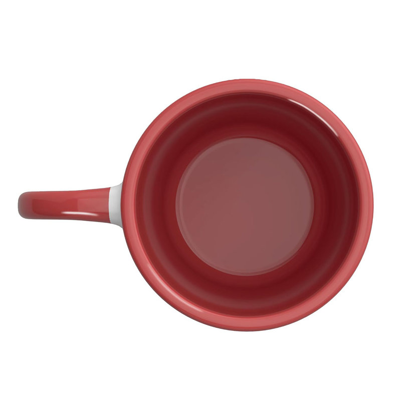 Ceramic Coffee Mug, Red