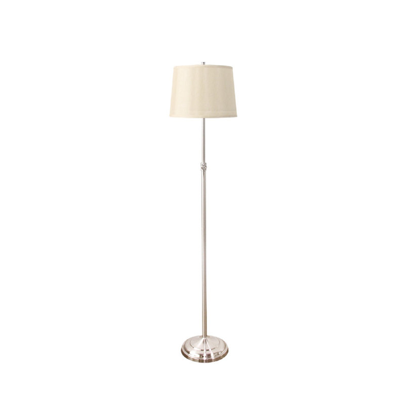 Lampe sur pied 62 po Encanto, Bronze frotté à l'huile, Crème