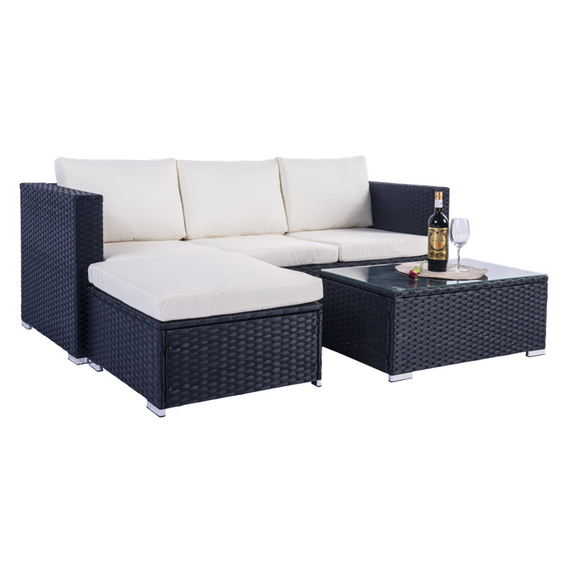 Matelynn 4 - Person Seating Group with Cushions