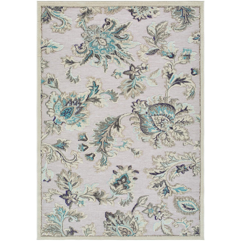 Andrine Machine Woven Area Rug, Rectangle 5'3" x 7'1"