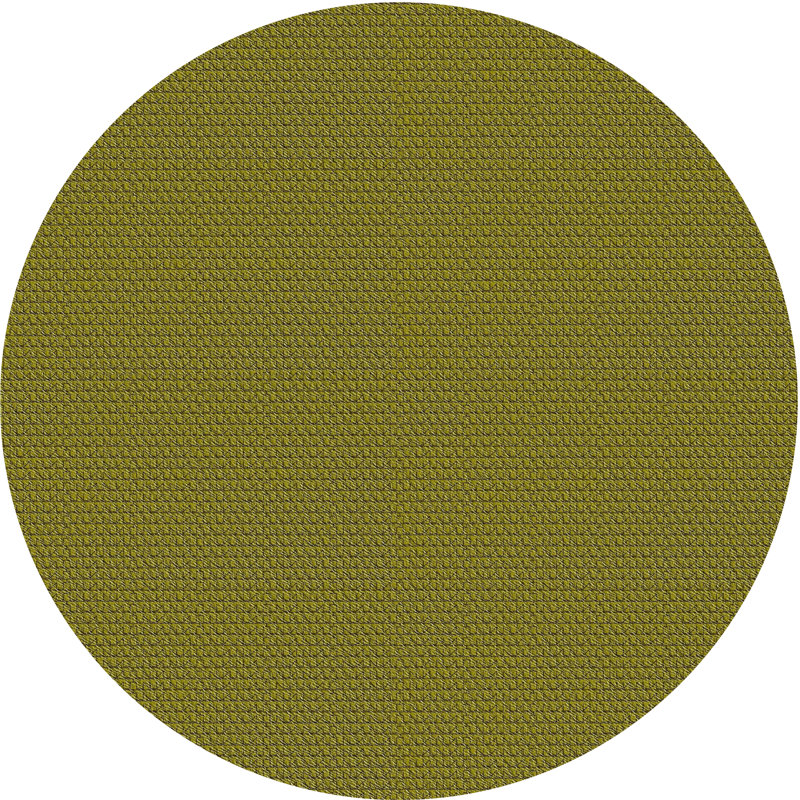 Tapis vert Power Loom, Rond 7 pi