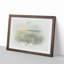 Mist over Snowdonia in Wales - Picture Frame Graphic Art Print-55733641-55733642