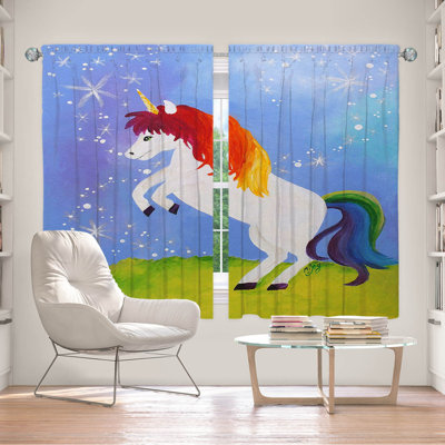 Bahattin Room Darkening Curtain Pair