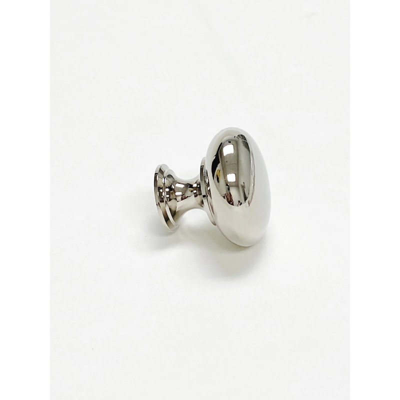 Eloise 1-1/4 Diameter Round Knob, Polished Nickel
