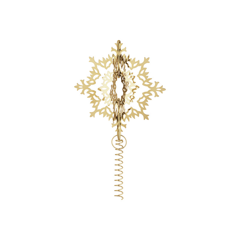 Christmas Collectibles Ice Flower Tree Topper