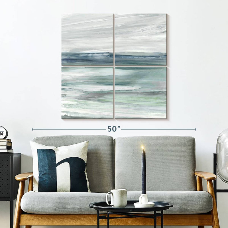 Ocean Tides, 32" H x 32" W