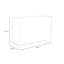 Modern Rectangular Manufactured Wood Reception Desk-129932446
