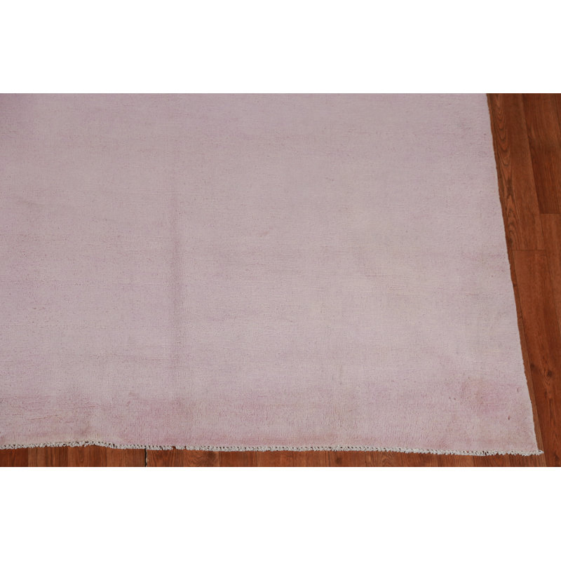 Tapis persan mauve Gabbeh 10 x 14