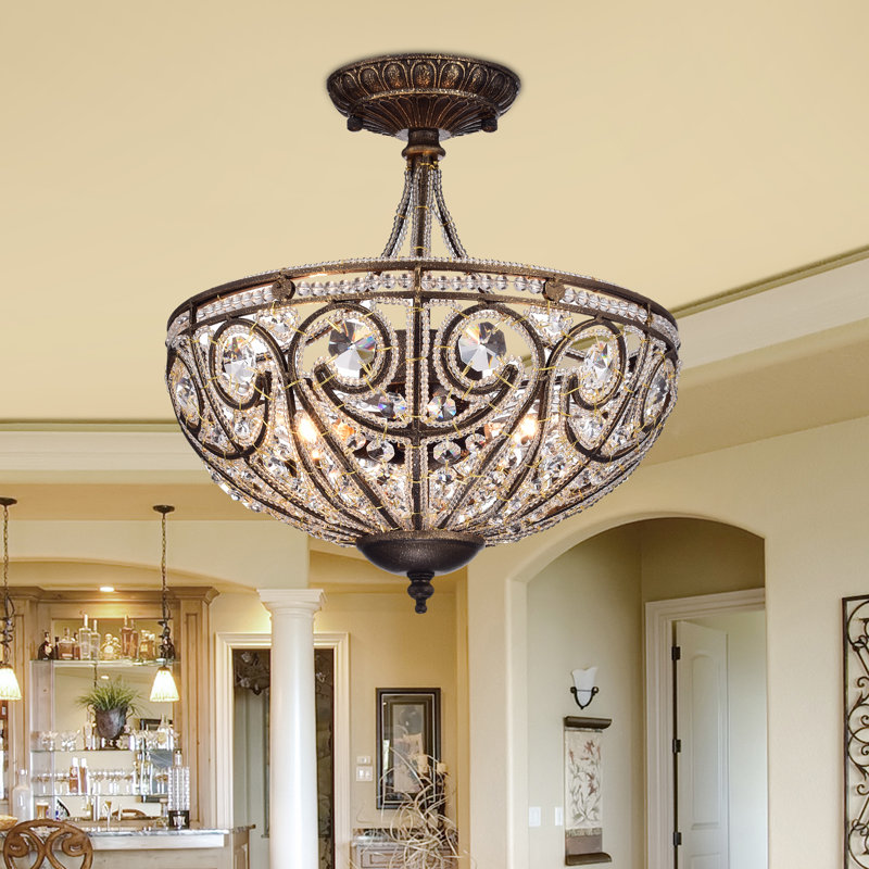 Jelinek Glass Semi Flush Mount