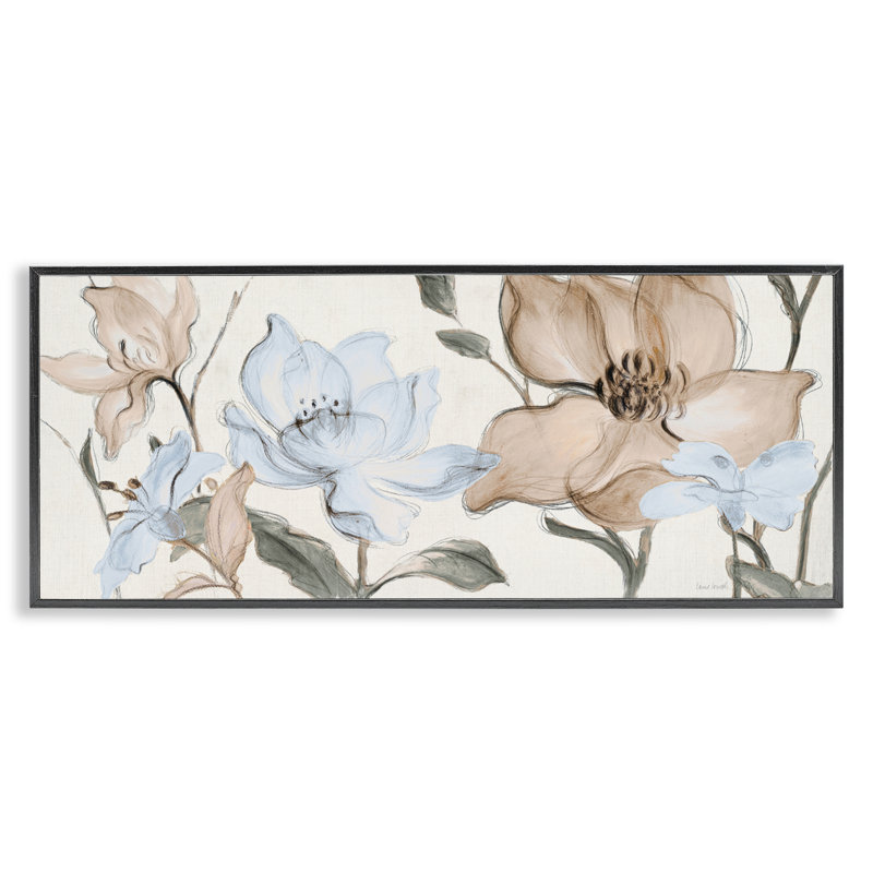 Giclée encadrée, par Lanie Loreth, H 13 po x l 30 po, Giclée encadrée noir minuit