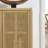 Mid Century Modern 2 - Cane Rattan Door Storage Sideboard-1030252348