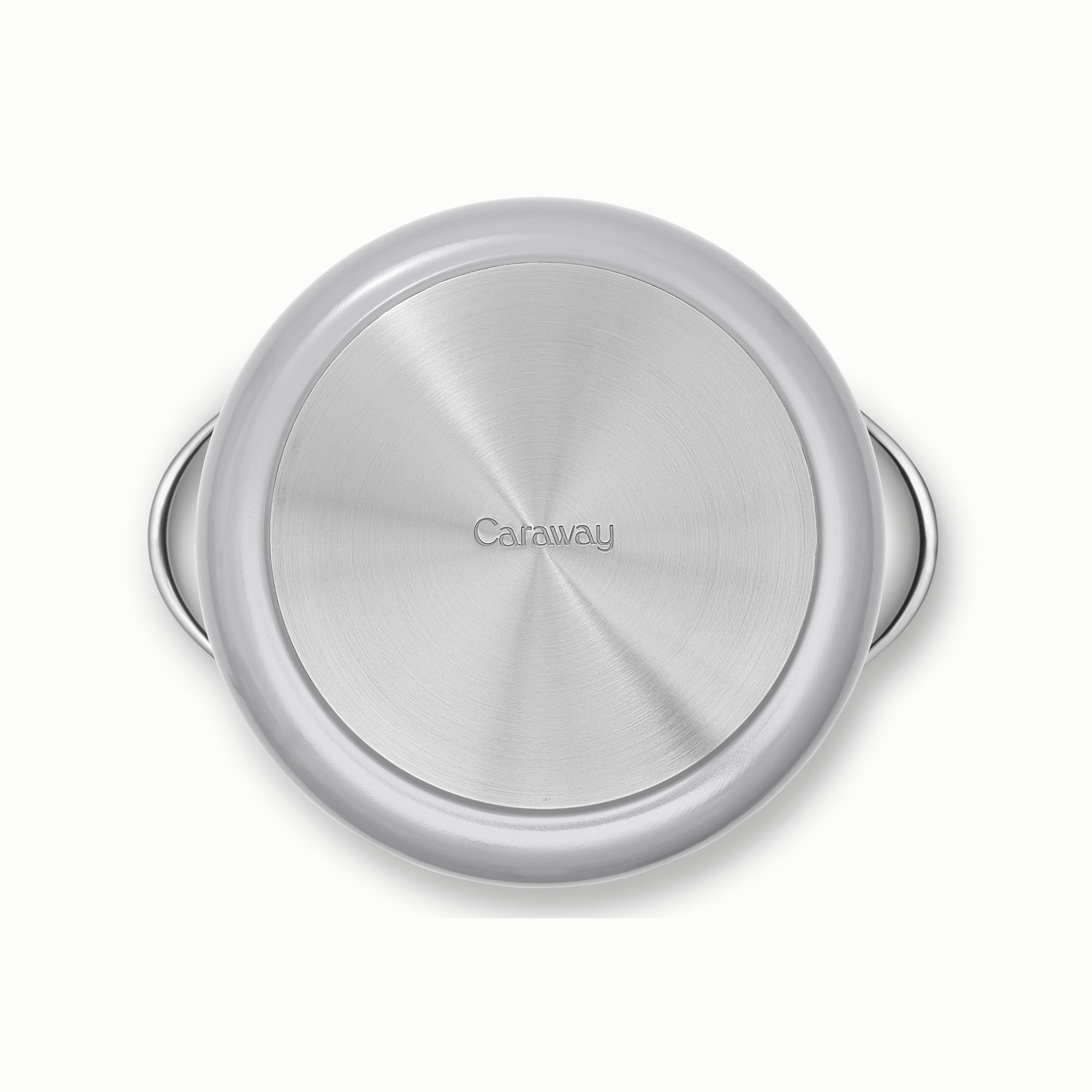 Caraway Nonstick Ceramic Petite Cooker W/ Lid, Gray, 12 quarts