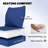 Outdoor Chair Cushions Set of 4, Patio Chair Cushions, Navy Blue-97699744
