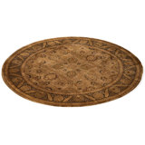 Overdyed Hand-Knotted Wool Modern-Contemporary Brown Area Rug 9' 1" x 9' 1"