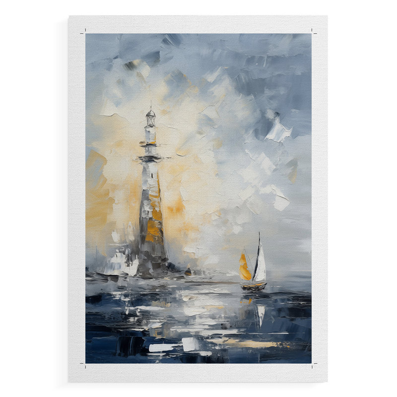 Série NAUTICAL - impression sur toile seulement - non encadrée, H 18 po x l 12 po