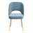 Rizo Cognac Velvet Chair-1373059491