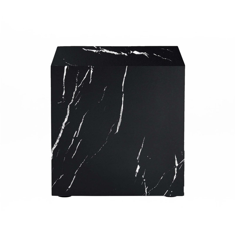 Coffee Table -15.75 Inches, Black