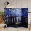 Van Gogh Stars and Flowers Art Canvas Folding Screen-1145370687