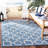 Courtyard Performance Geometric Rug-10991476