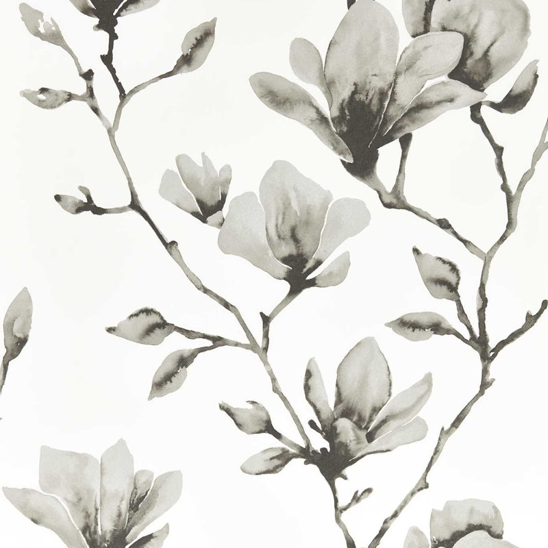 Lotus 10.05m x 68.6cm Wallpaper Roll, Ivory/Gilver