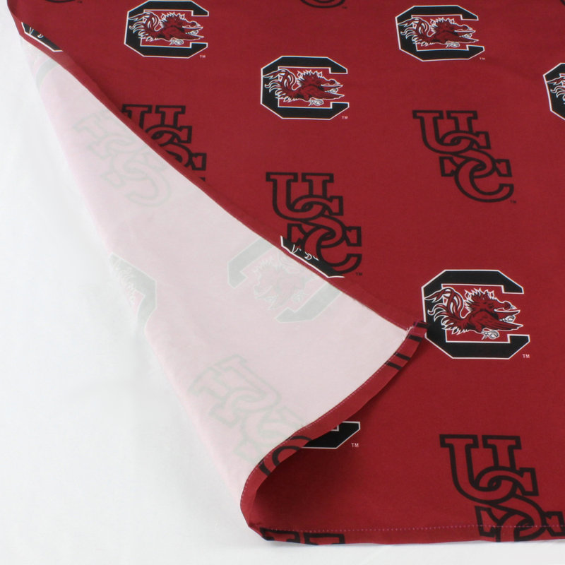 NCAA Semi Sheer Curtain Pair, 42" W x 63" L