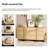 Maisonet Modern 18-Drawers Dresser For Bedroom, Wooden Chest Of Drawers With T-Shaped Wood Legs, Storage Cabinet And Closet Organizer For Bedroom, Hallway, Living Room-114238056