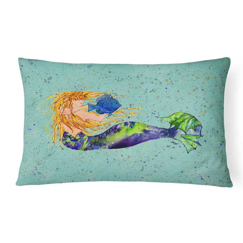 Outdoor Reversible Throw Pillow