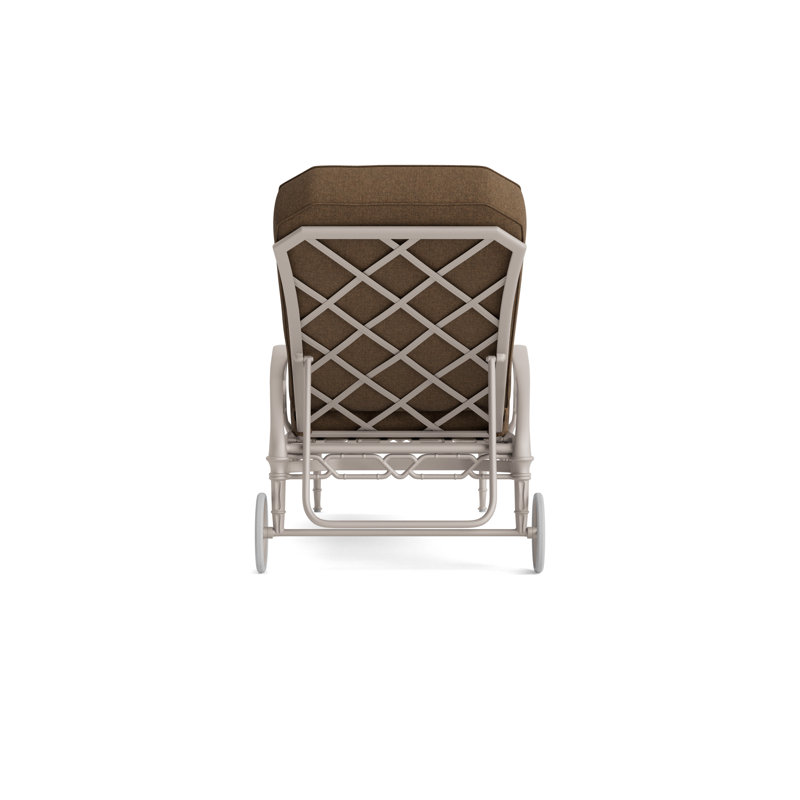 Calcutta Outdoor Chaise Lounge, Fusion Moccasian, Dove Smooth