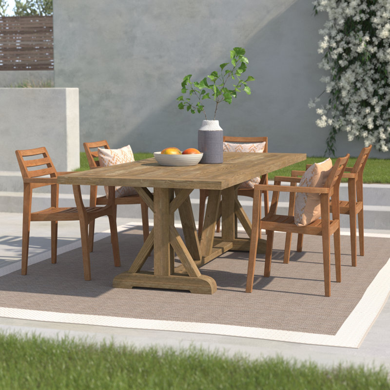 Vienna Teak Outdoor Dining Table