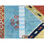 Tapis bleu ciel en laine noué à la main 9 K x l 9 pi x 11 pi 10 po 2BB297C677F84BC6AC098A8D3AD1647B
