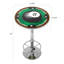 Table de bar Rack'em à 8 boules avec repose-pieds