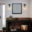 1-light Dimmable Modern Brass Wall Sconce With Bell Clear Glass-601249532