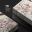 «Pink Cherry Blossom», estampe numérique sur toile-92187105-92187109
