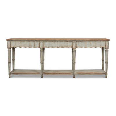 Chantal 93'' Solid Wood Console Table