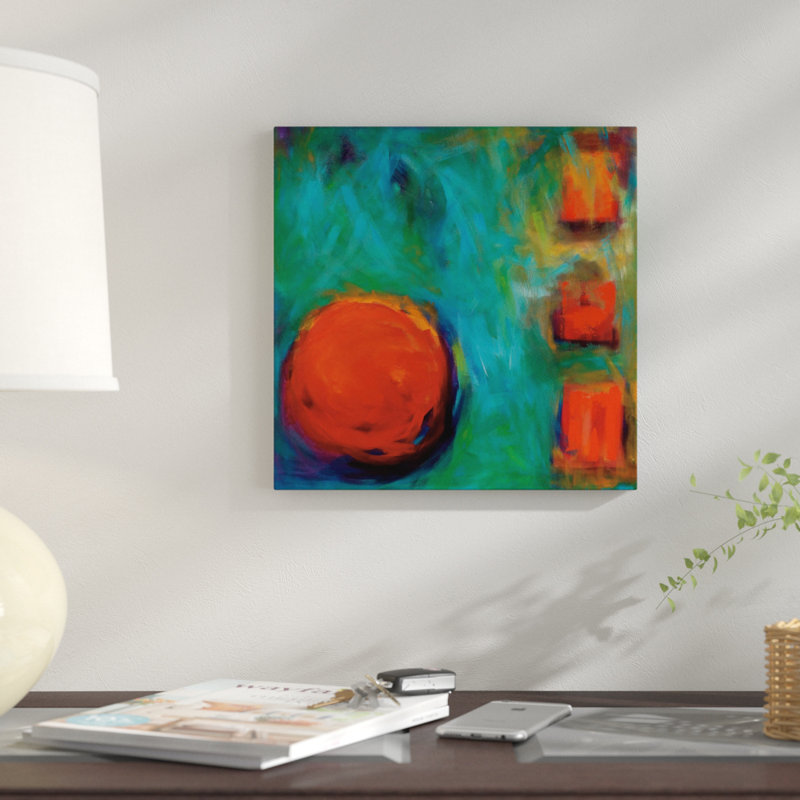 « my way », reproduction sur toile, H 18 po x l 18 po x P 1,5 po