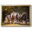 Sunlit Horses III, reproduction d'art sur toile encadrée-1656640097-1656640124