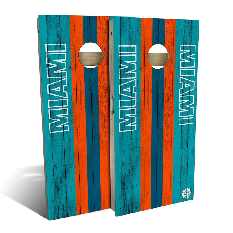 Ensemble de cornhole Miami Football, Ajouter un étui de transport