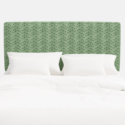 Elly Headboard In Climbing Vines Green