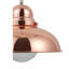 Chandler 1 - Light Copper Dome Pendant