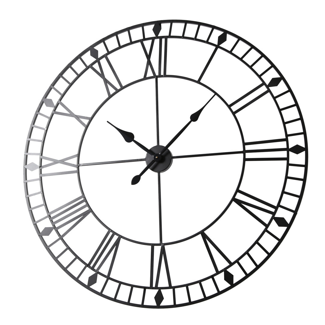 Evey - Skeleton Wall Clock with Roman Numerals