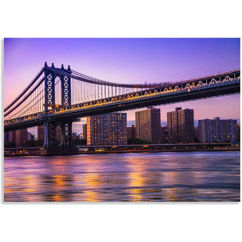 Murale Manhattan Bridge, L 66 po x L 96 po