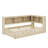 Twin Size Daybed With Storage Cabinets,Trundle And USB Ports-1736811402