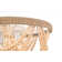 Hudson 16 inch Beaded Flush mount 