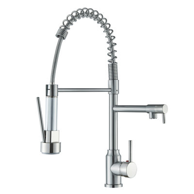 Belfry Kitchen Donnelle Pull Down Kitchen Faucet
