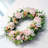 20'' Artificial Silk Peony Wreath for Front Door