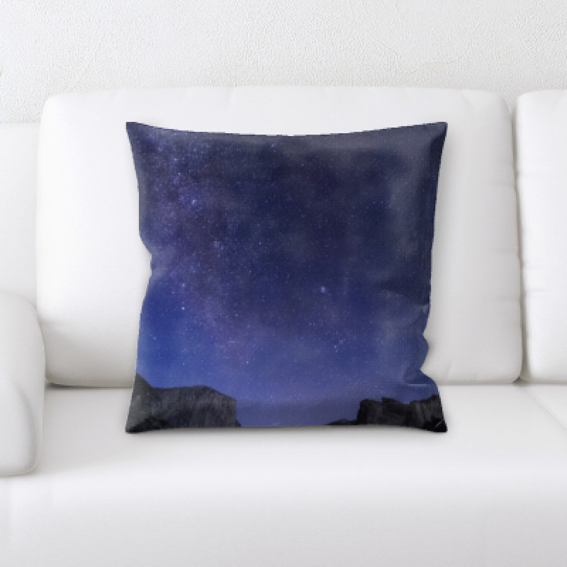 Microsuede Throw Pillow