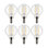 3 W, ampoule DEL à intensité variable G16,5, blanc chaud
