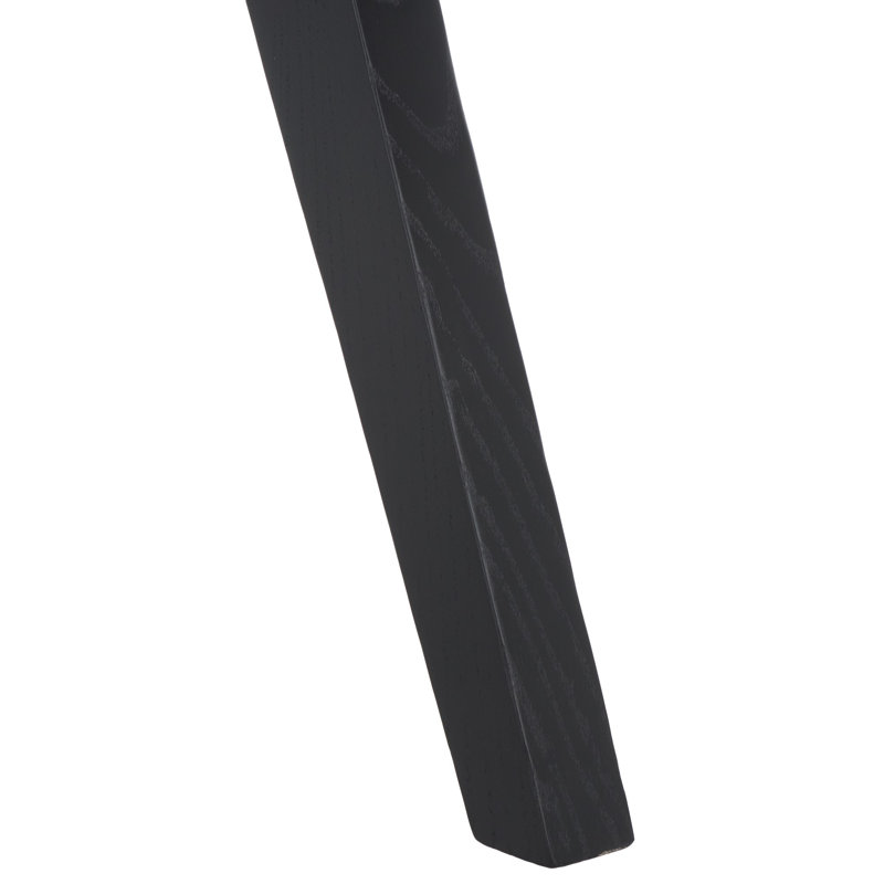 Arieana 20.1'' H Ash Side Chair, Black