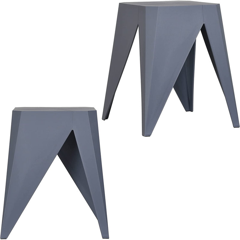 Tabouret Isbella, Gris anthracite