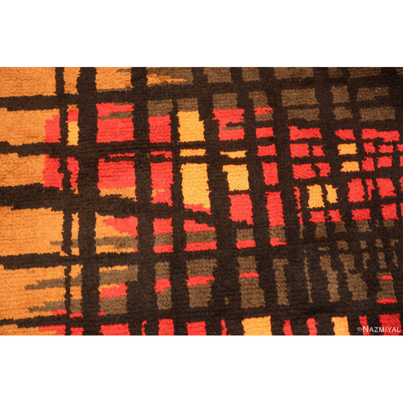 Scandinavian One-of-a-Kind Rectangle 6'7" X 7'3" Area Rug